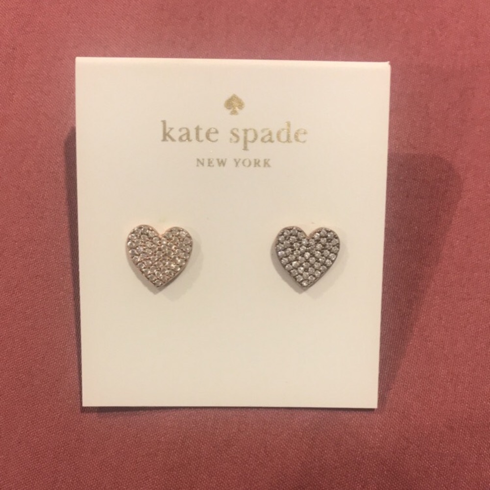 Kate Spade Heart Studs